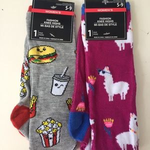 Funny Fashion Women's Knee High Socks